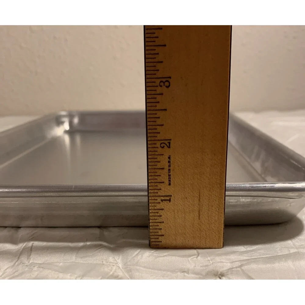 Commercial 9.5 X 13 1/4 Size Aluminum Baking Sheet Pan Bread Cookie VOLLRATH New